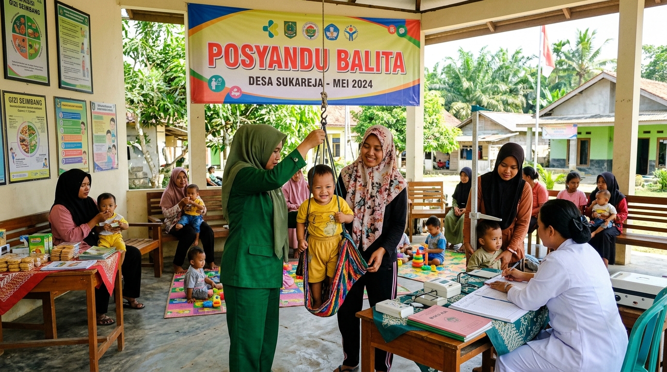 Posyandu Balita Rutin Bulan Mei