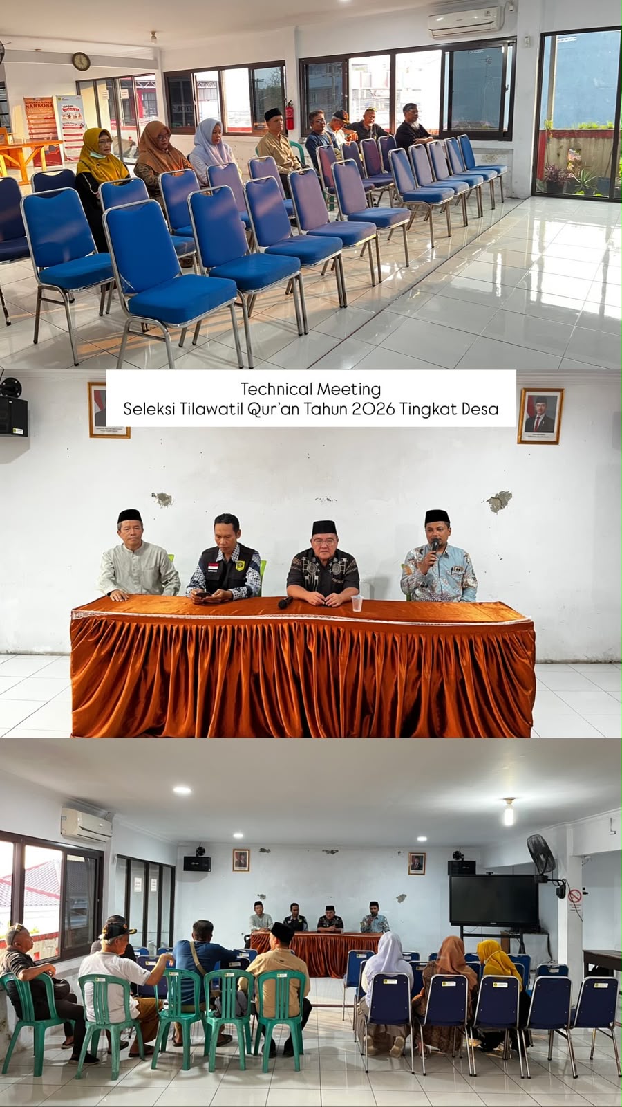 Technical Meeting Seleksi Tilawatil Qur'an Tahun 2026 Tingkat Desa