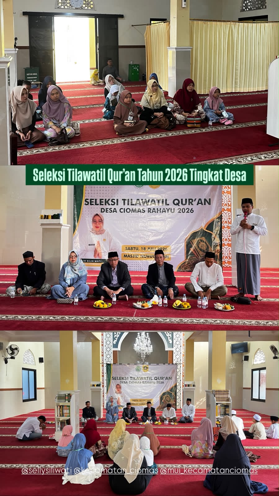 Seleksi Tilawatil Qur'an Tahun 2026 Tingkat Desa