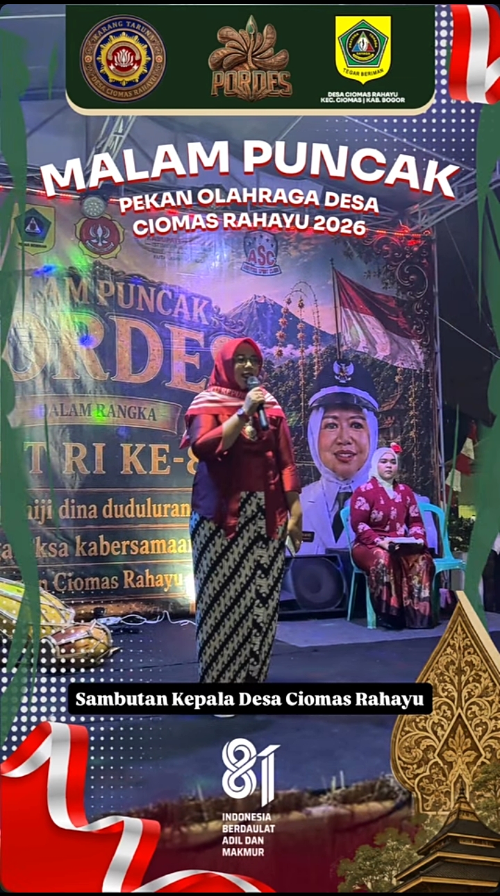 Malam Puncak HUT Kemerdekaan Ke - 81 Republik Indonesia