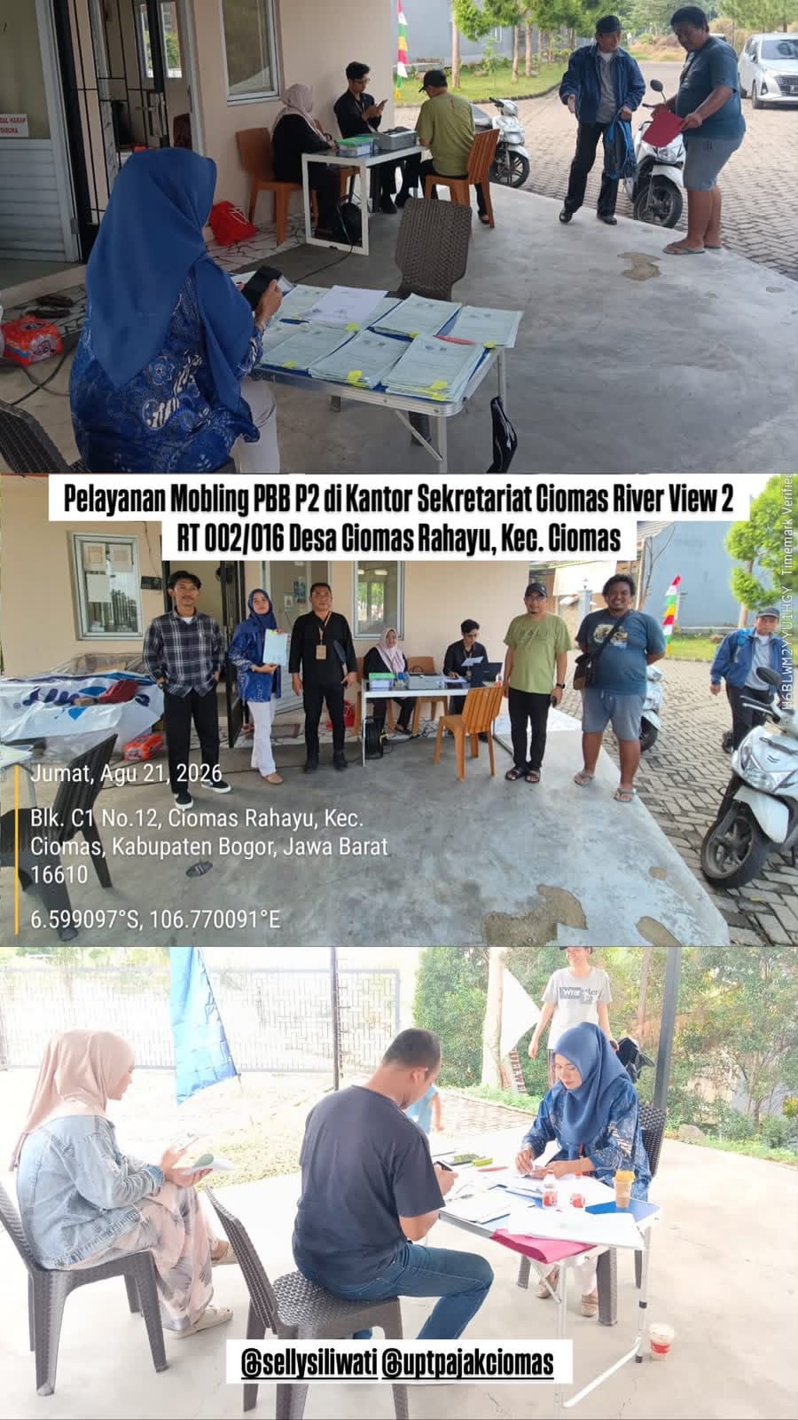 Pelayanan Mobil Keliling (Mobling) Pajak Bumi dan Bangunan (PBB)