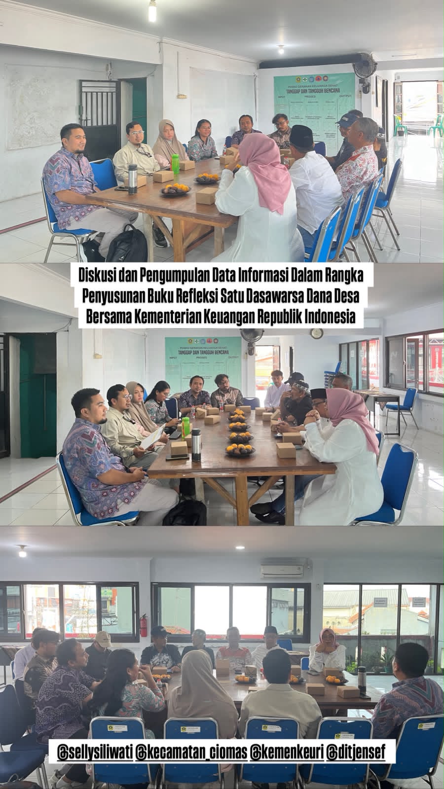 Diskusi dan Pengumpulan Data Informasi