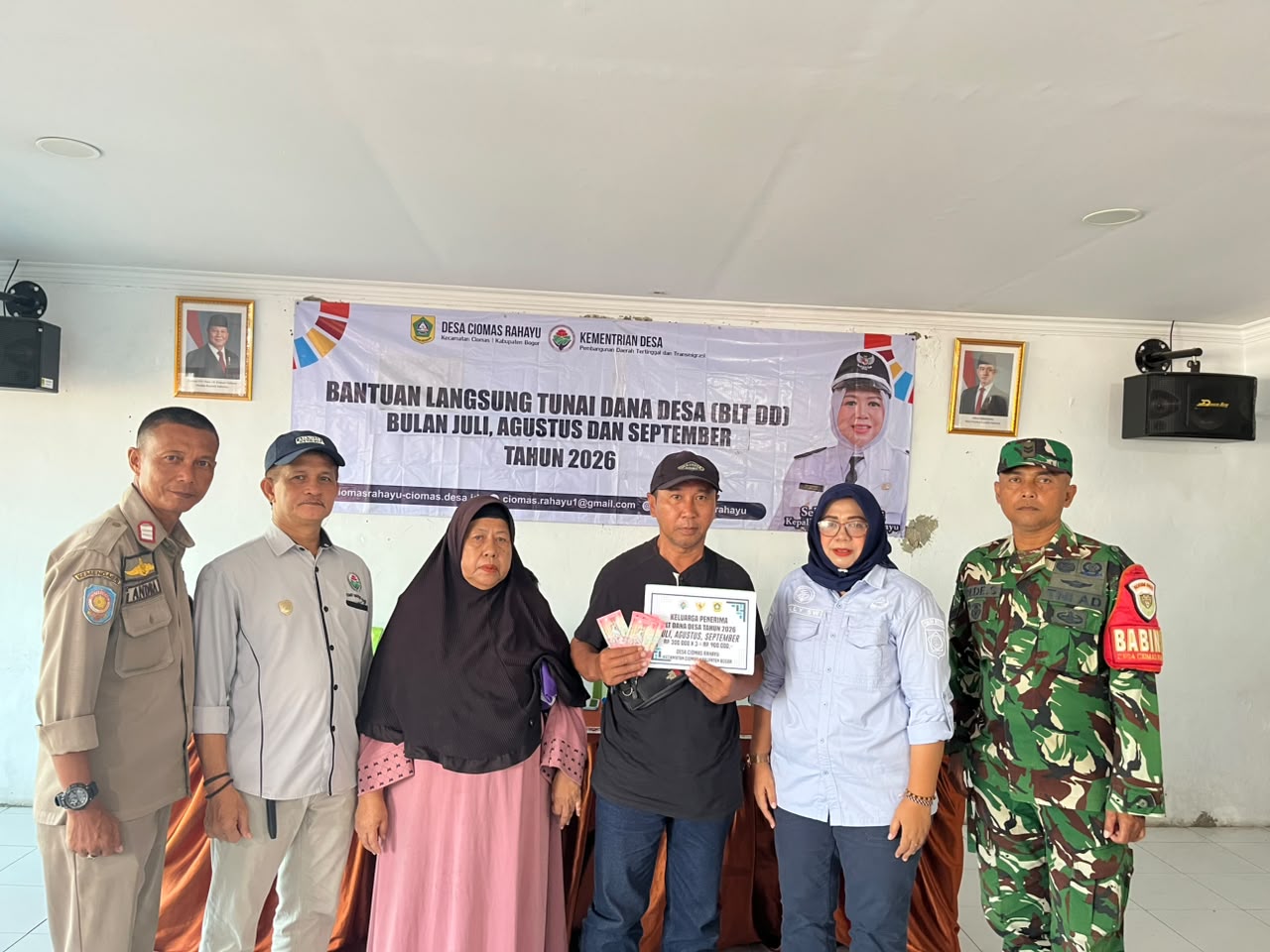 Penyaluran BLT DD Triwulan 3 
